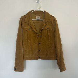 NWOT Universal Thread Mustard Yellow Corduroy Jacket